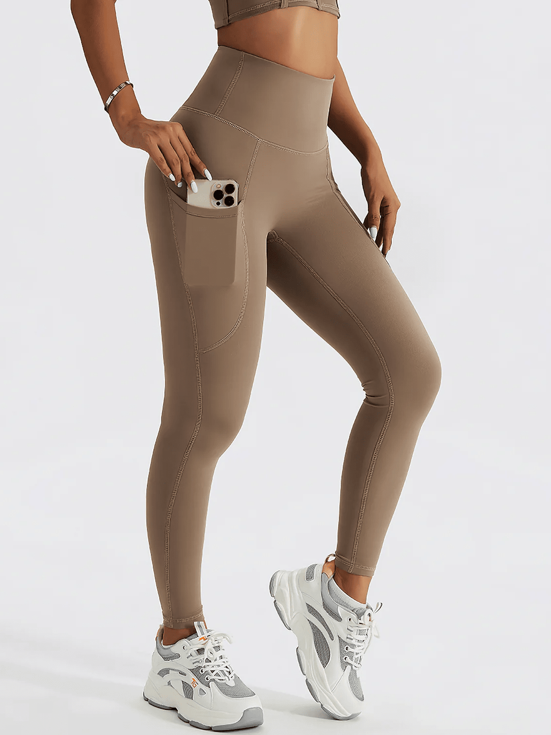 Legging Poches Taille Haute - Soraya | Yogaova