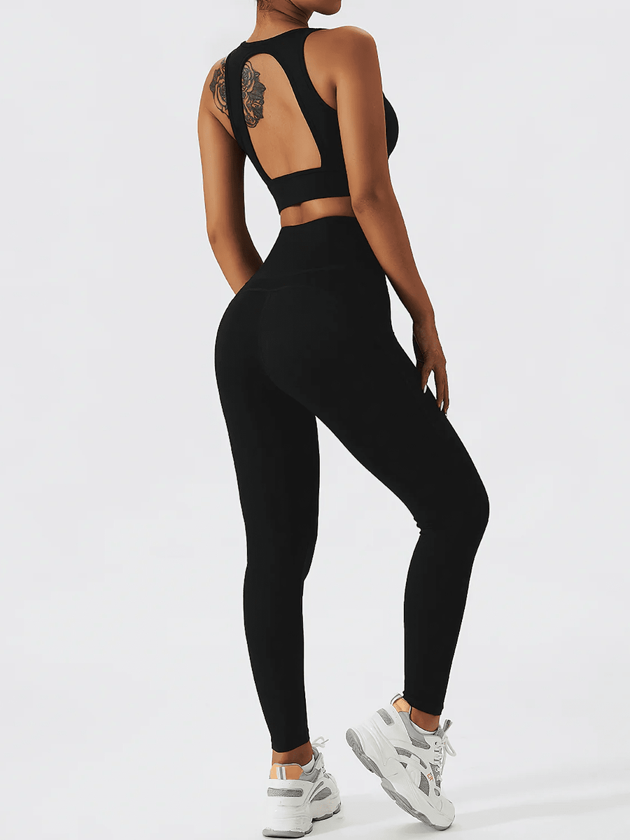 Legging Poches Taille Haute - Soraya | Yogaova