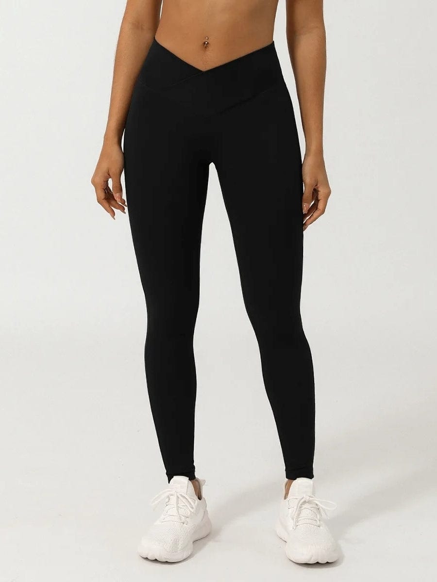 Legging Push Up Extra Galbant Ceinture Croisée | Yogaova