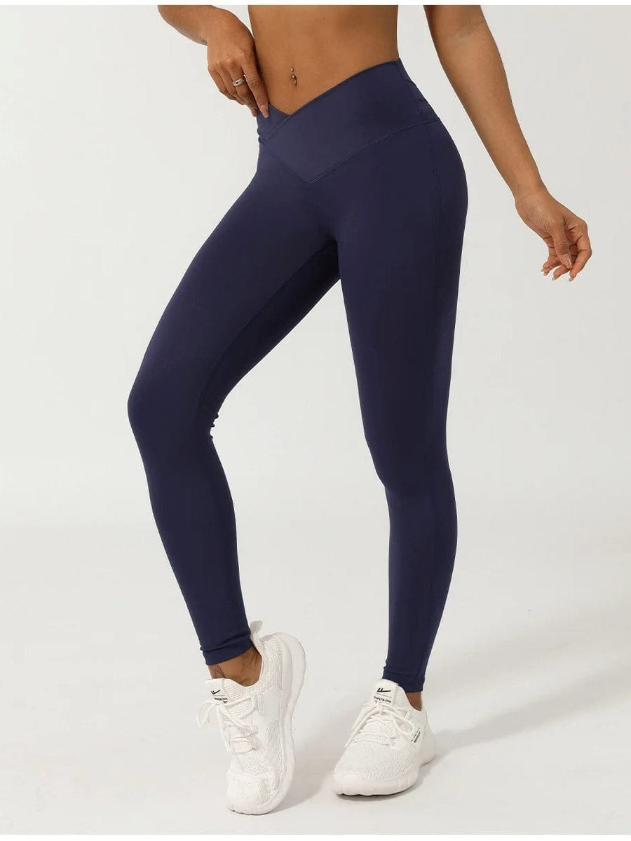 Legging Push Up Extra Galbant Ceinture Croisée | Yogaova