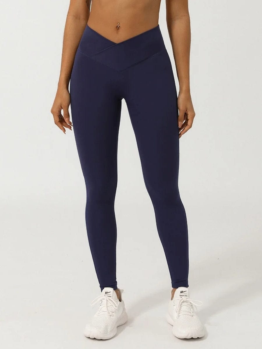Legging Push Up Extra Galbant Ceinture Croisée | Yogaova
