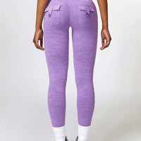 Legging Push Up Poches Chiné - Joséphine | Yogaova