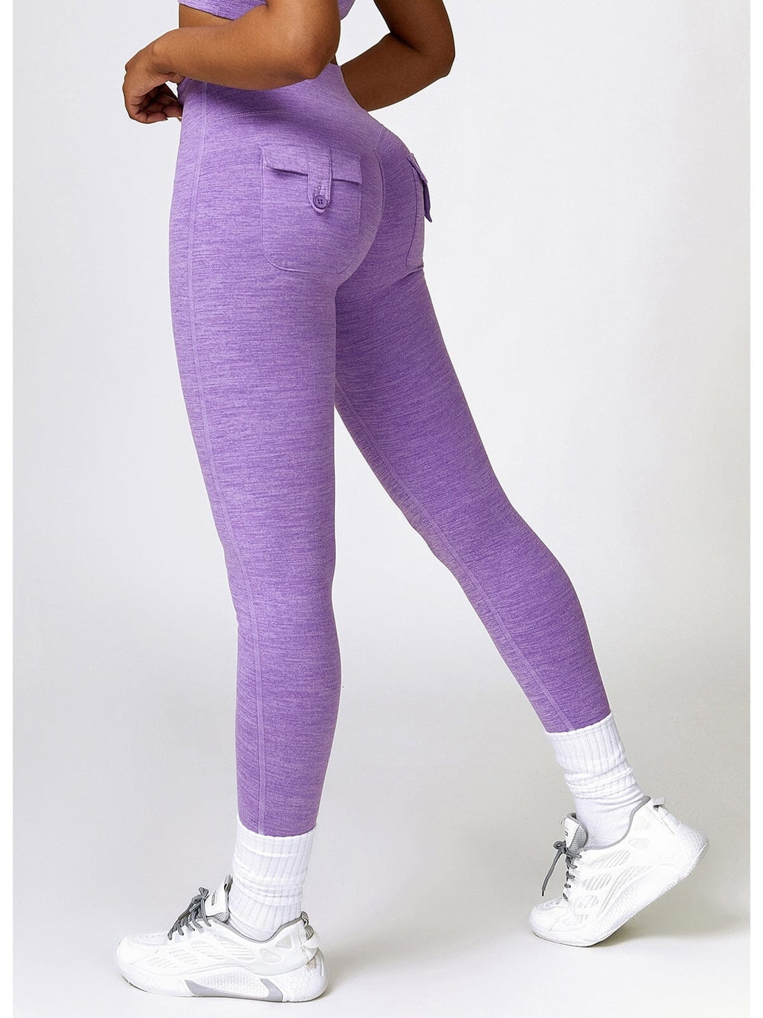 Legging Push Up Poches Chiné - Joséphine | Yogaova