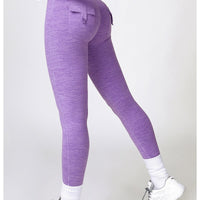 Legging Push Up Poches Chiné - Joséphine | Yogaova
