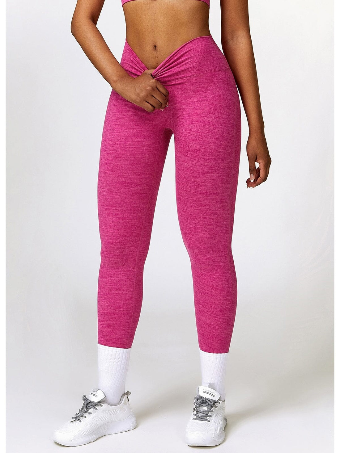 Legging Push Up Poches Chiné - Joséphine | Yogaova