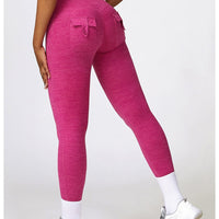 Legging Push Up Poches Chiné - Joséphine | Yogaova
