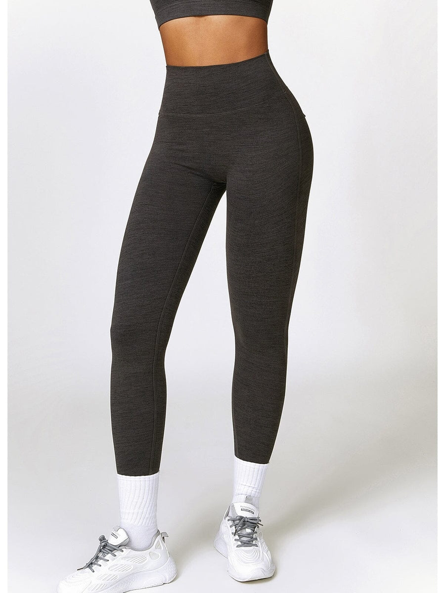 Legging Push Up Poches Chiné - Joséphine | Yogaova
