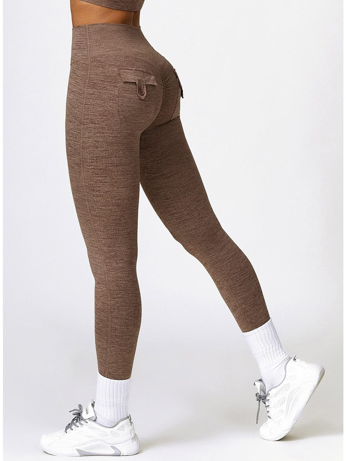 Legging Push Up Poches Chiné - Joséphine | Yogaova