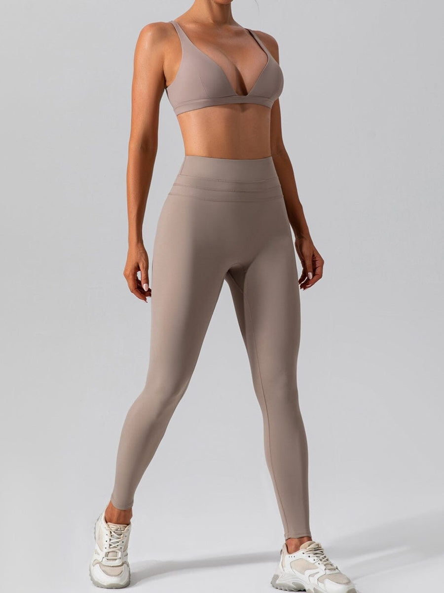 Legging Push Up Taille Haute - Amelia | Yogaova
