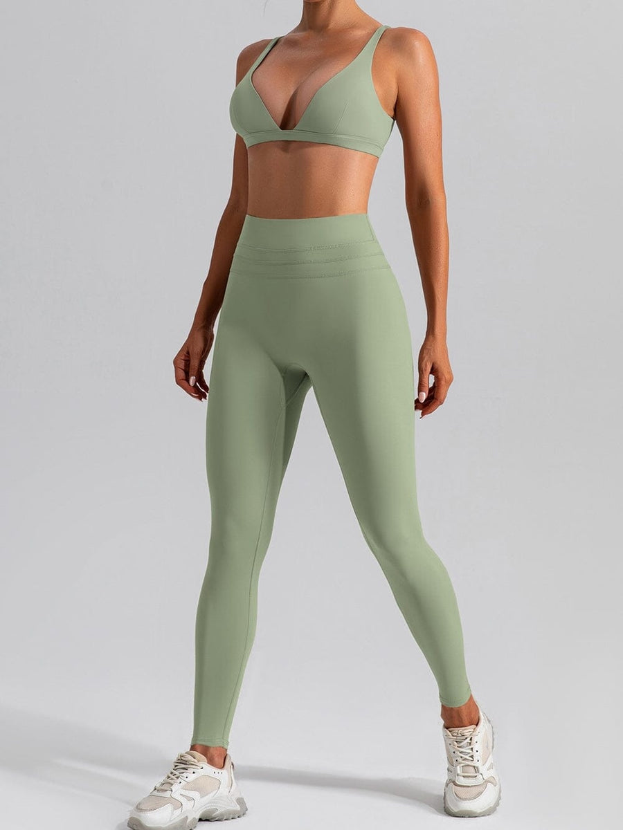 Legging Push Up Taille Haute - Amelia | Yogaova