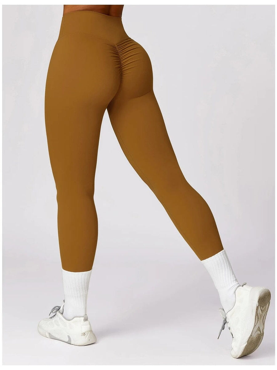 Legging Push Up Taille Haute Sans Couture - BodySculpt | Yogaova