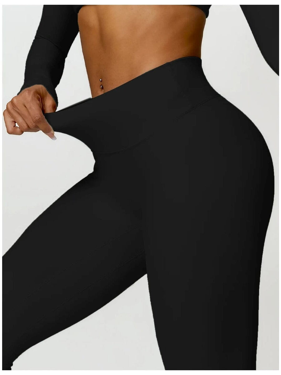 Legging Push Up Taille Haute Sans Couture - BodySculpt | Yogaova