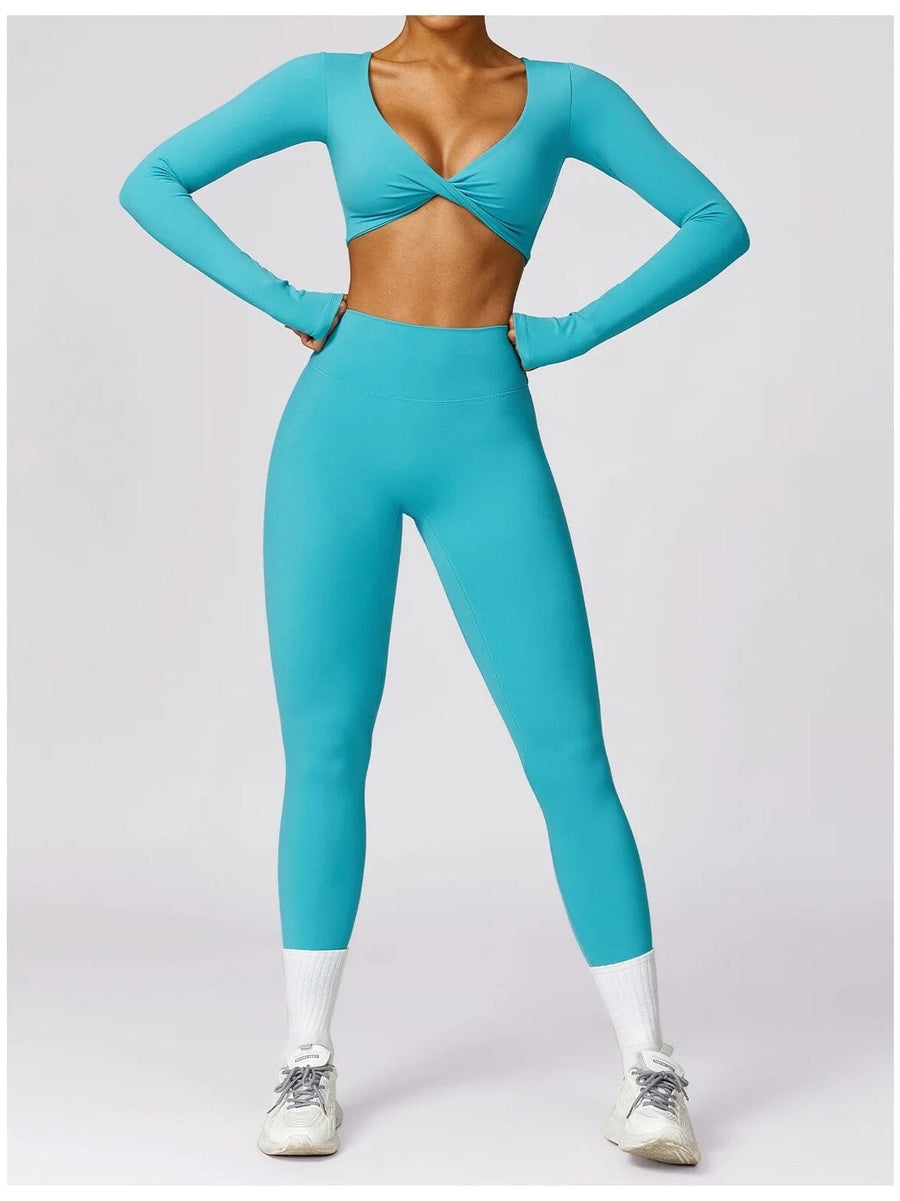 Legging Push Up Taille Haute Sans Couture - BodySculpt | Yogaova