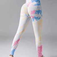 Legging Push Up Tie-Dye Arc-en-Ciel | Yogaova