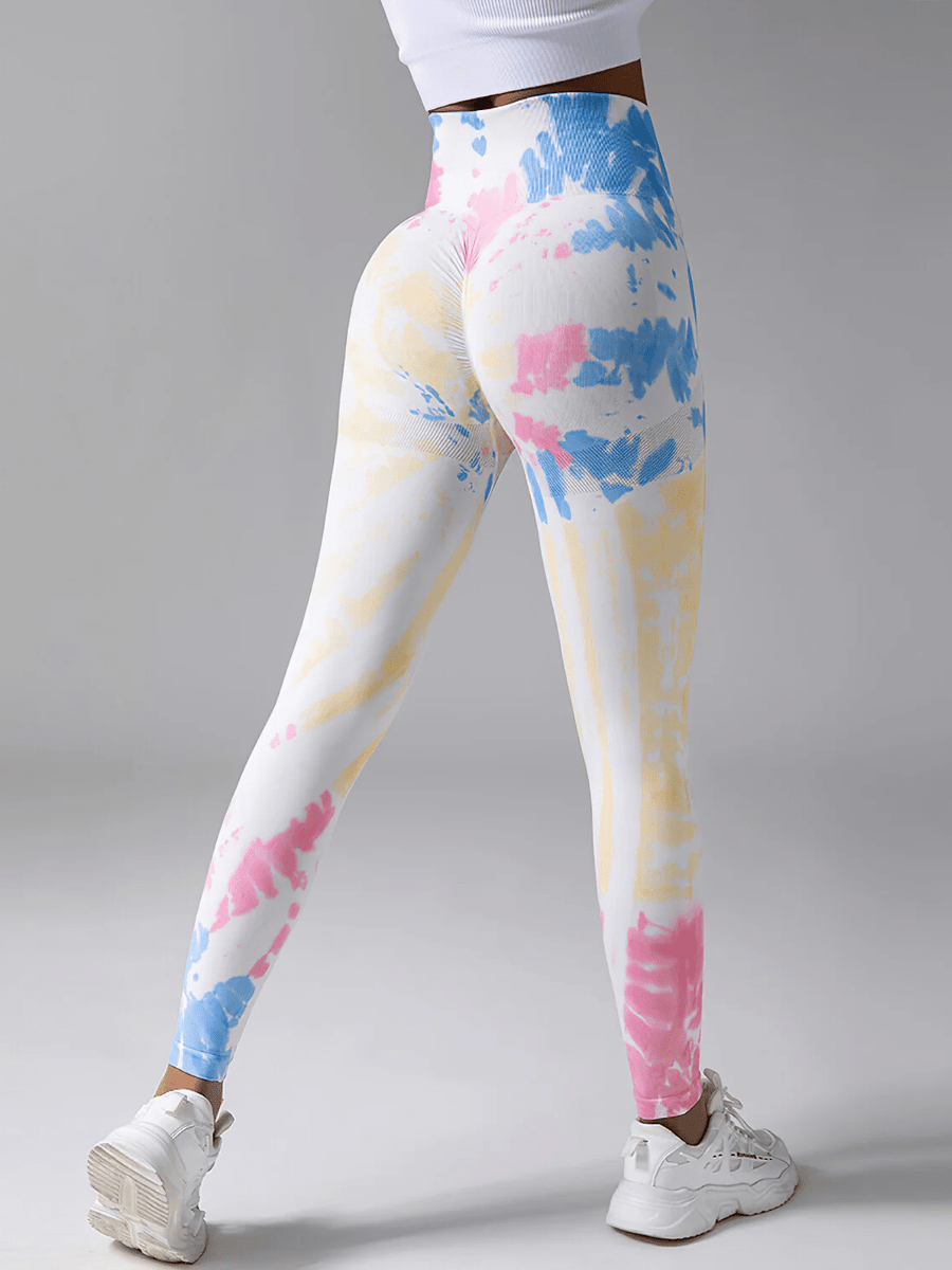 Legging Push Up Tie-Dye Arc-en-Ciel | Yogaova