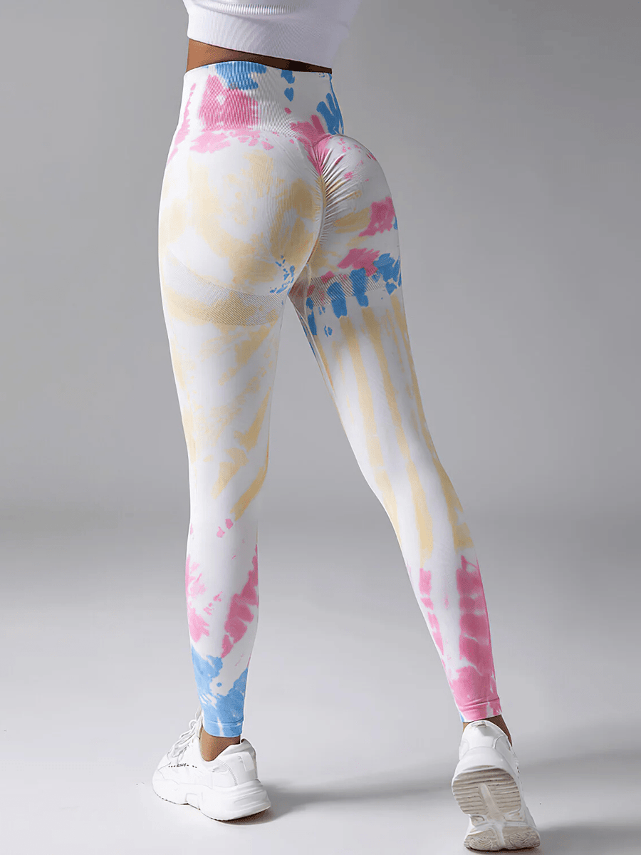 Legging Push Up Tie-Dye Arc-en-Ciel | Yogaova