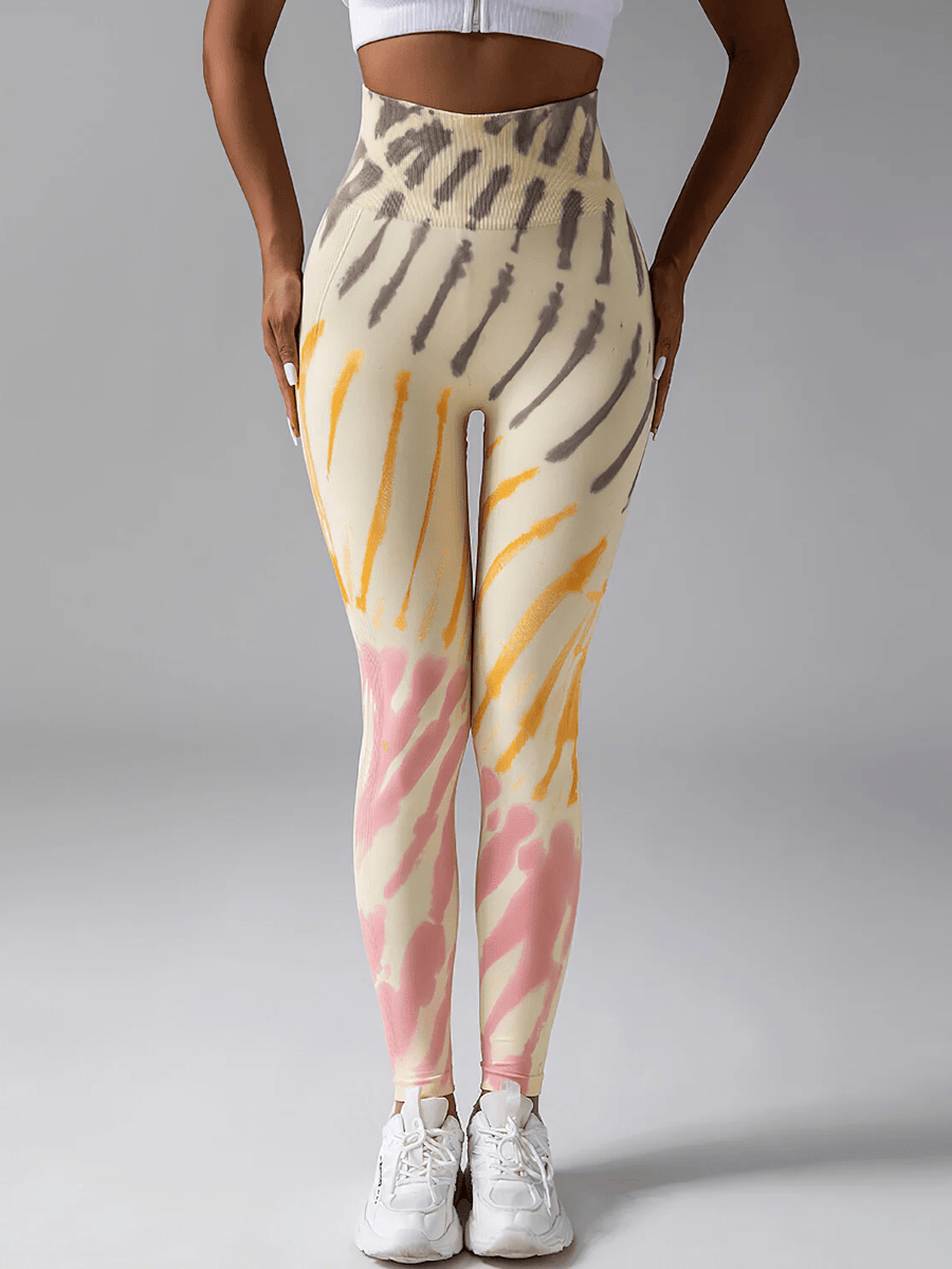 Legging Push Up Tie-Dye Multicolore | Yogaova