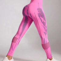 Legging Rose Push Up | Yogaova