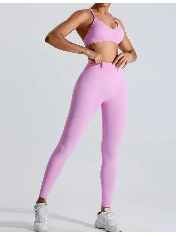 Legging Sans Couture Push Up Affinant - Suprem | Yogaova