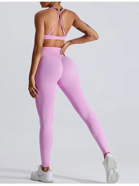 Legging Sans Couture Push Up Affinant - Suprem | Yogaova