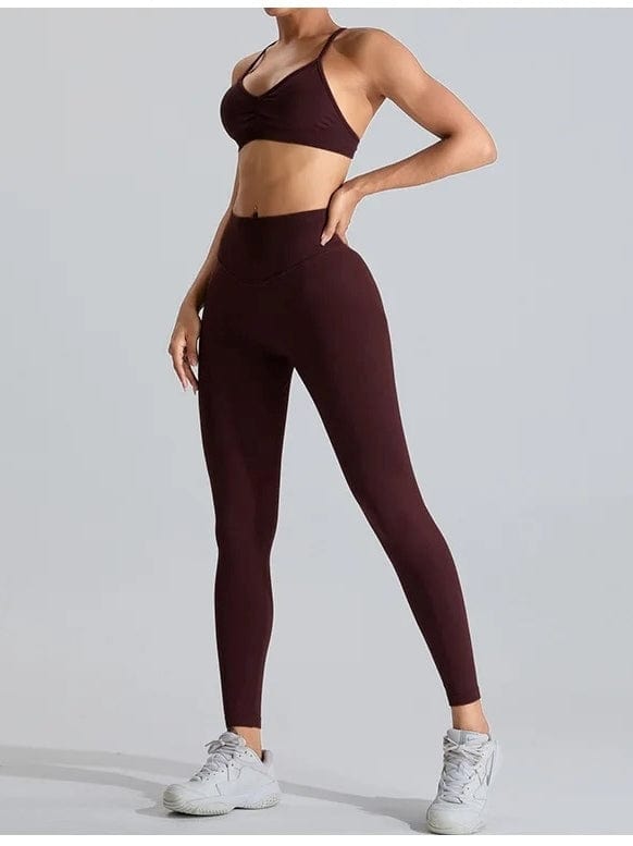 Legging Sans Couture Push Up Affinant - Suprem | Yogaova