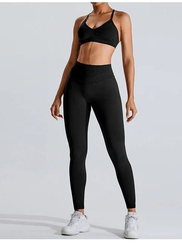 Legging Sans Couture Push Up Affinant - Suprem | Yogaova