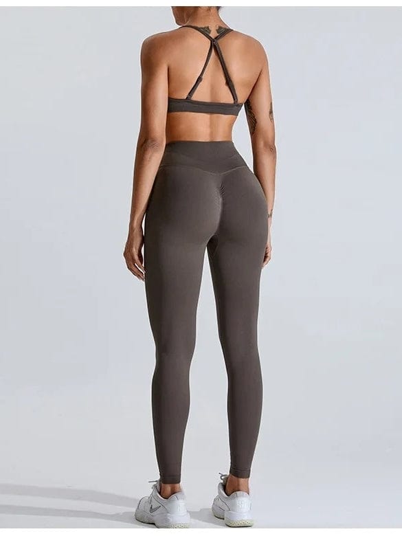 Legging Sans Couture Push Up Affinant - Suprem | Yogaova