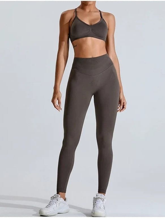 Legging Sans Couture Push Up Affinant - Suprem | Yogaova