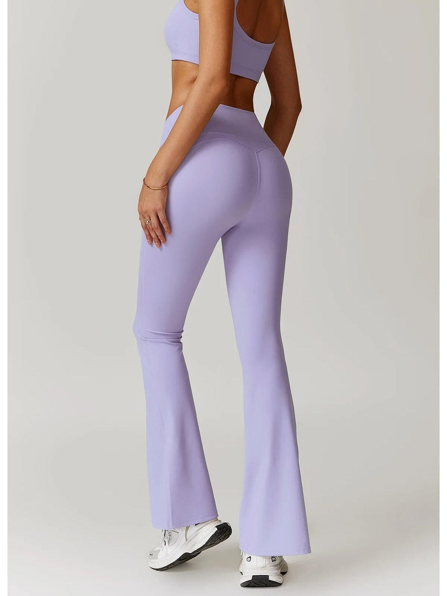 Legging Sculptant Évasé Prémium - Eva | Yogaova