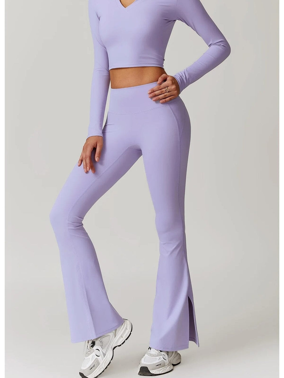 Legging Sculptant Évasé Prémium - Eva | Yogaova