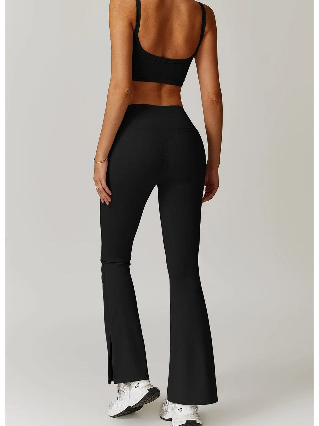 Legging Sculptant Évasé Prémium - Eva | Yogaova