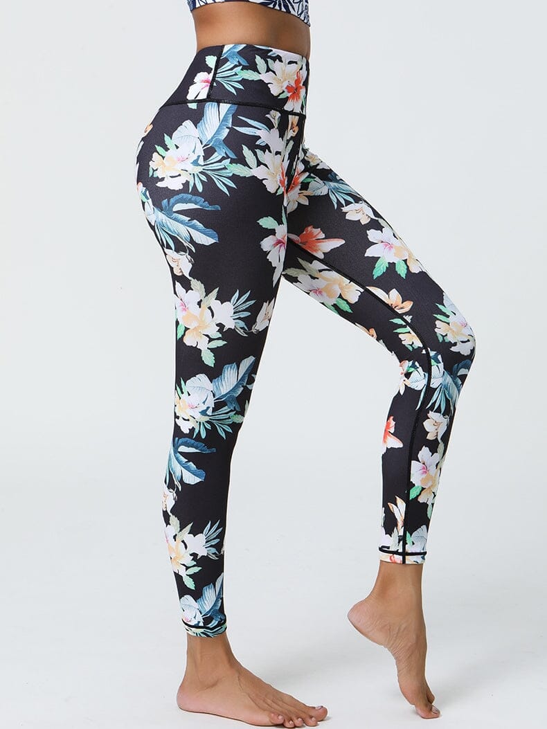 Legging Sculptant Imprimé - Fusion | Yogaova