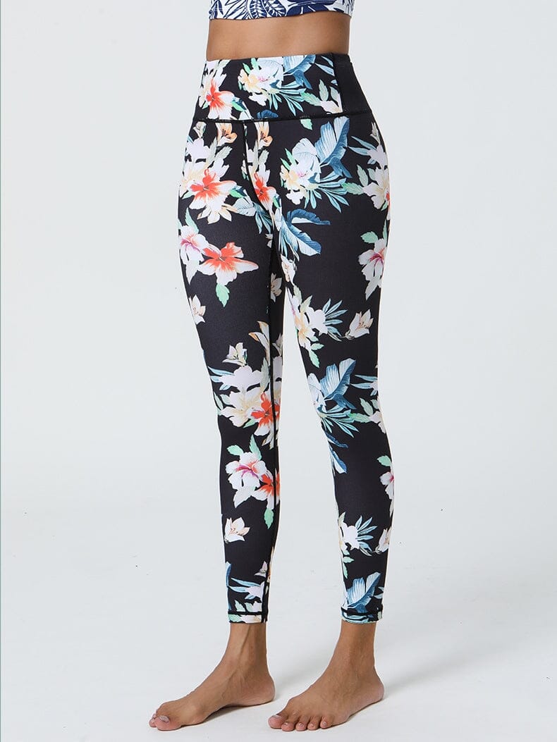 Legging Sculptant Imprimé - Fusion | Yogaova
