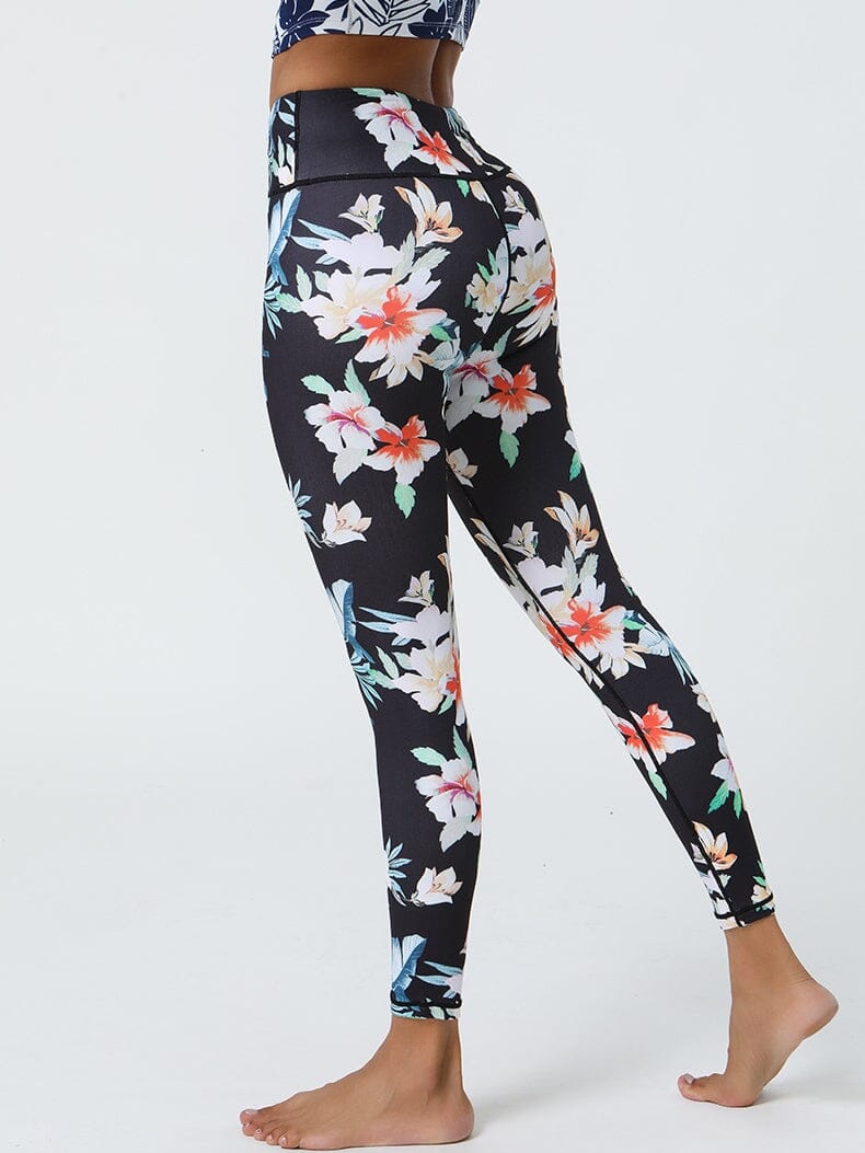 Legging Sculptant Imprimé - Fusion | Yogaova