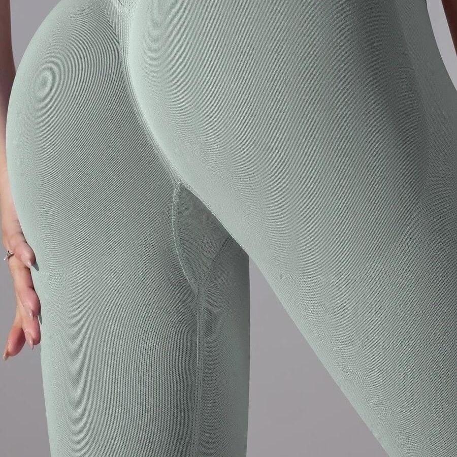 Legging Sculptant Taille Croisée  | Yogaova