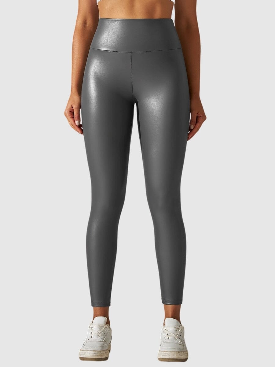 Legging Simili Cuir Sculptant | Yogaova