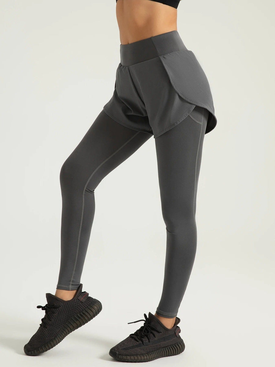 Legging Sport avec Short | Yogaova