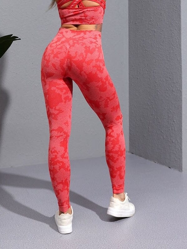 Legging Sport Camouflage Sans Couture | Yogaova