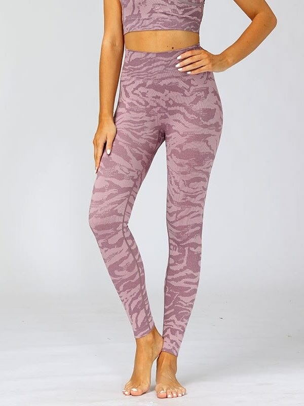 Legging Sport Camouflage Sans Couture | Yogaova