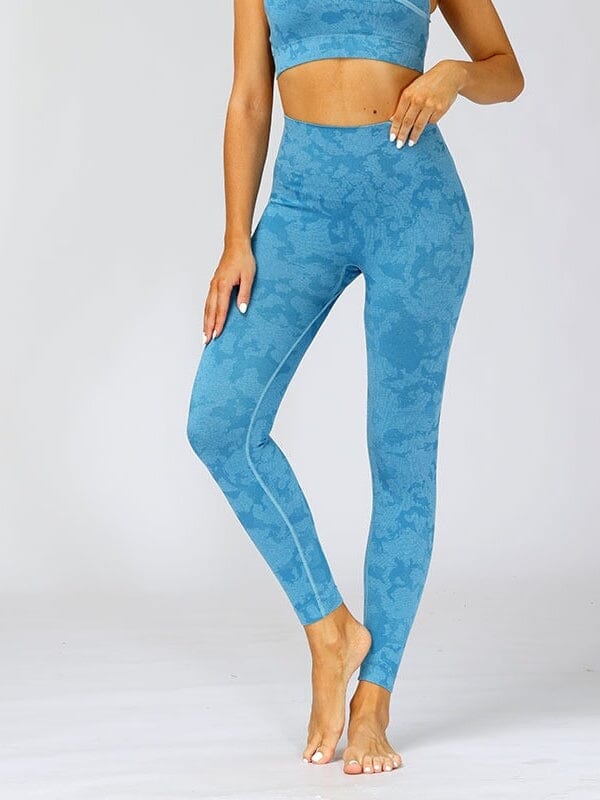 Legging Sport Camouflage Sans Couture | Yogaova