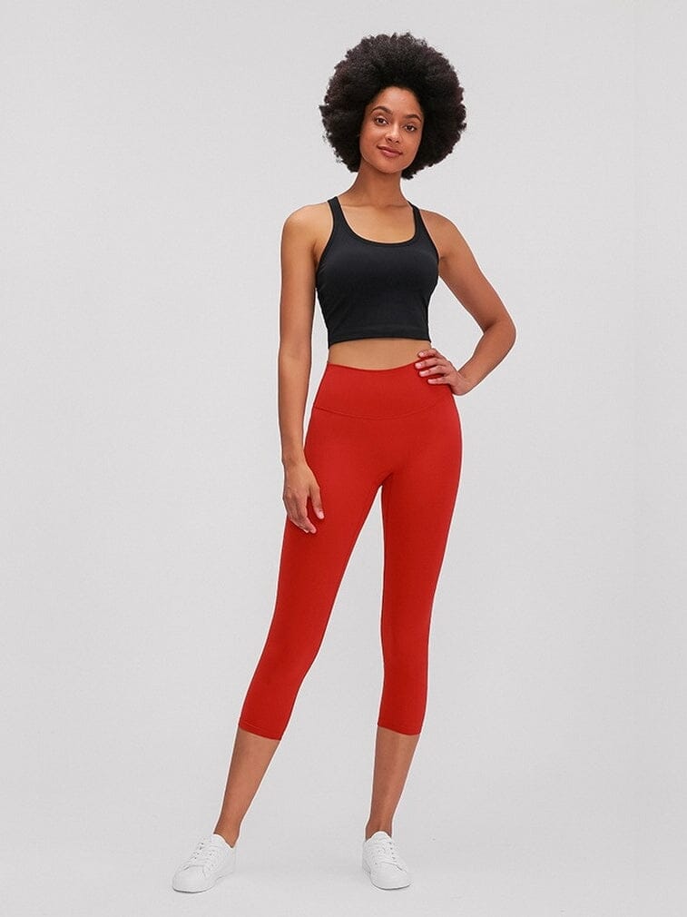 Legging Sport Capri Taille Haute | Yogaova