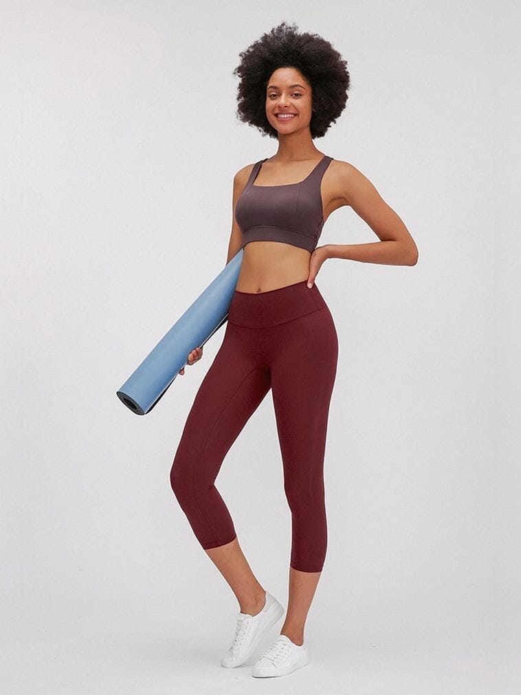 Legging Sport Capri Taille Haute | Yogaova