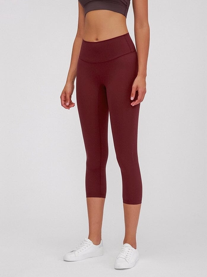 Legging Sport Capri Taille Haute | Yogaova