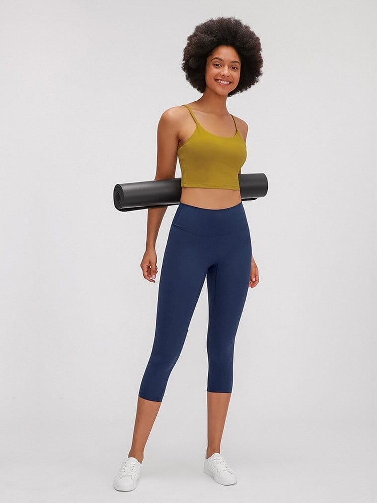 Legging Sport Capri Taille Haute | Yogaova