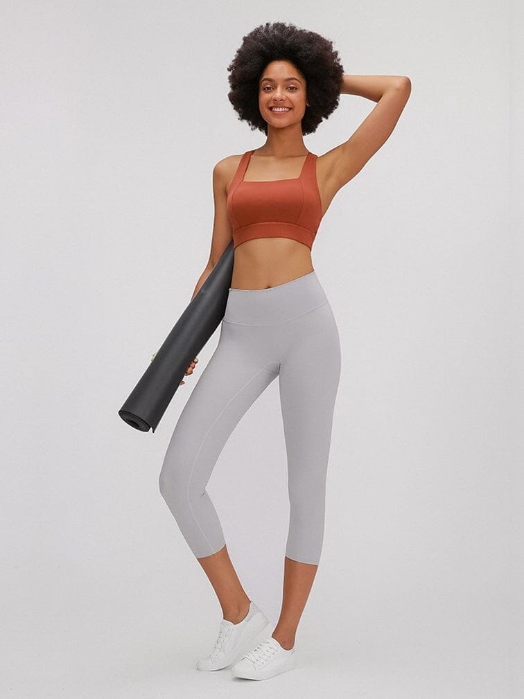 Legging Sport Capri Taille Haute | Yogaova