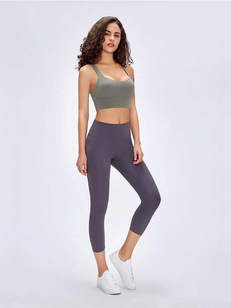 Legging Sport Capri Taille Haute | Yogaova