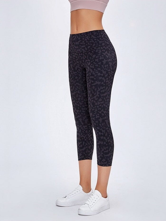Legging Sport Capri Taille Haute | Yogaova
