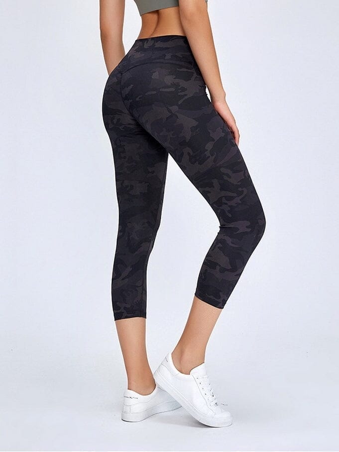 Legging Sport Capri Taille Haute | Yogaova
