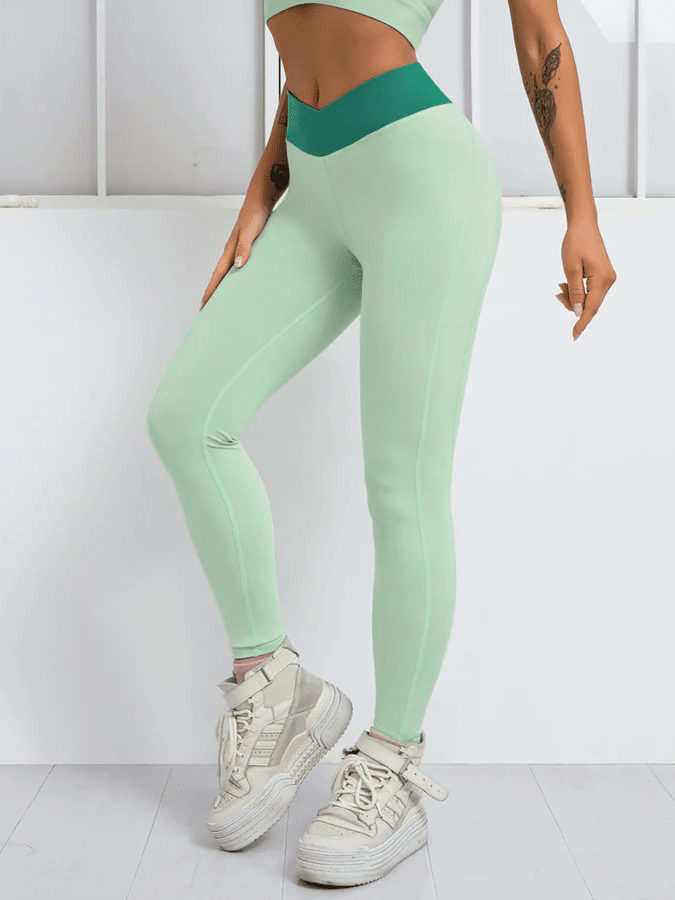 Legging Sport Ceinture Croisée - Elixy | Yogaova