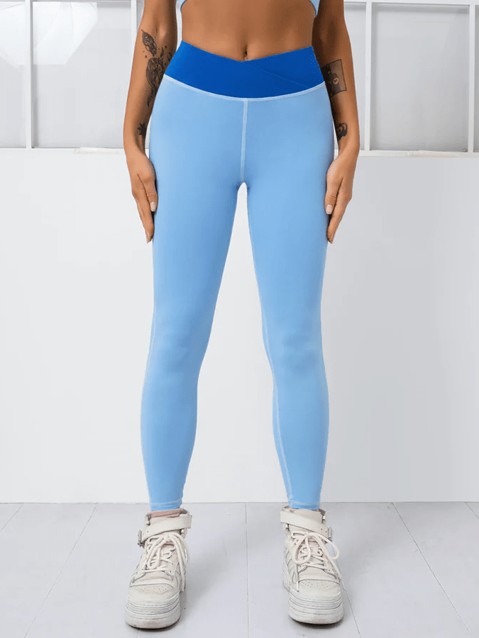 Legging Sport Ceinture Croisée - Elixy | Yogaova